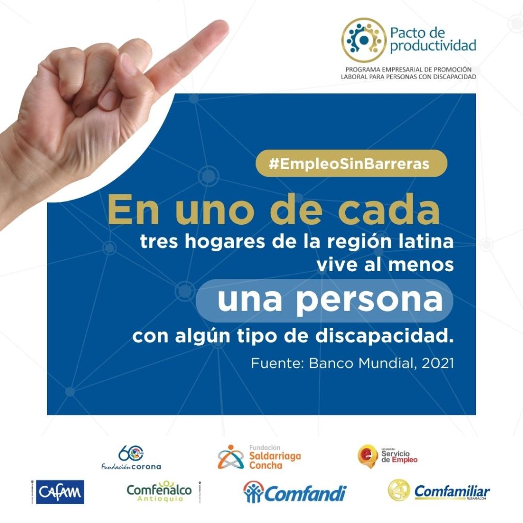 En uno de cada tres hogares de la región latina vive al menos una persona con algún tipo de discapacidad